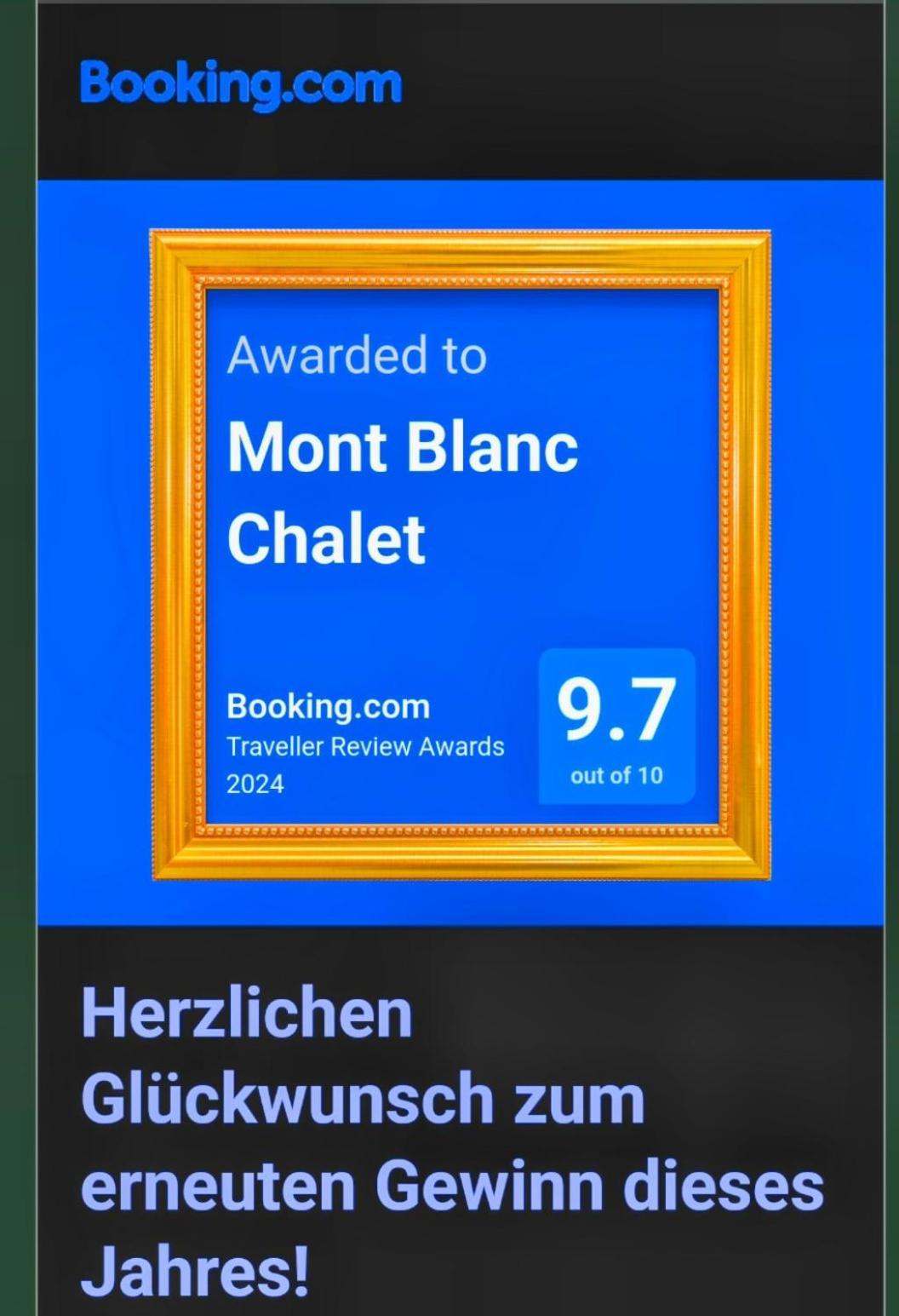 Mont Blanc Chalet Vila Grandevent Exterior foto